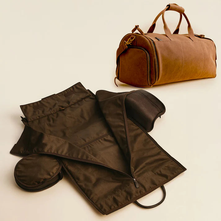 sac de voyage cuir compact Vin Fiz