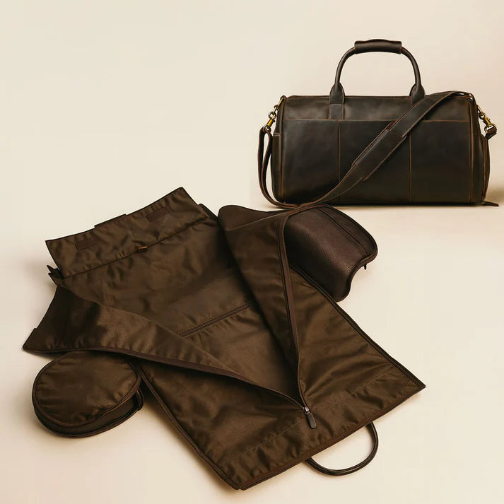 Sac De Voyage Pliable En Cuir – Spirit Of St Louis™