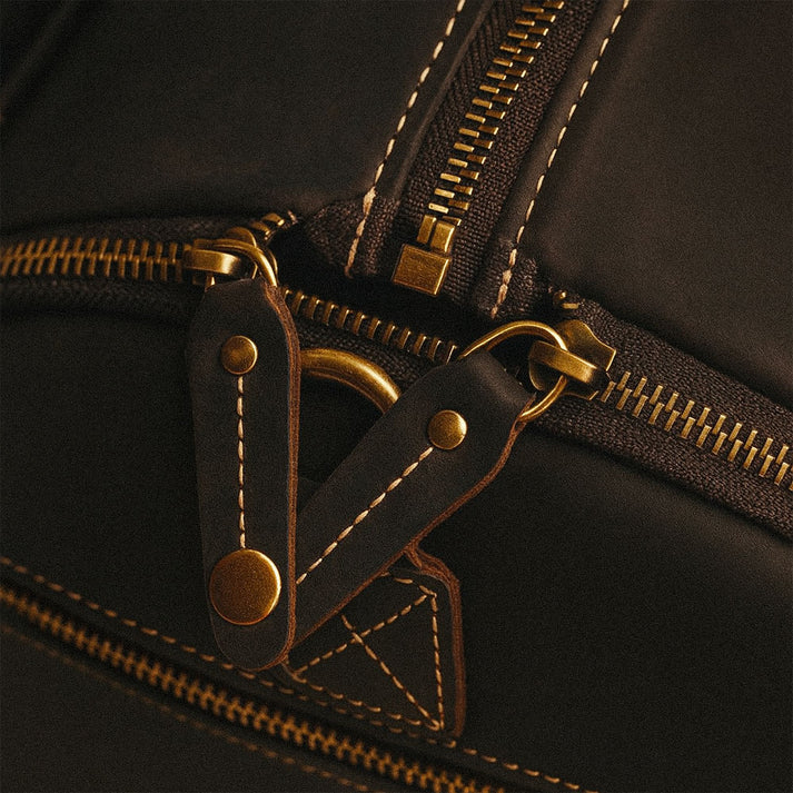 sac de voyage Vin Fiz cuir haute qualité