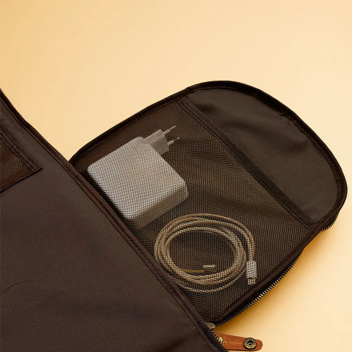 sac de voyage léger en cuir Vin Fiz