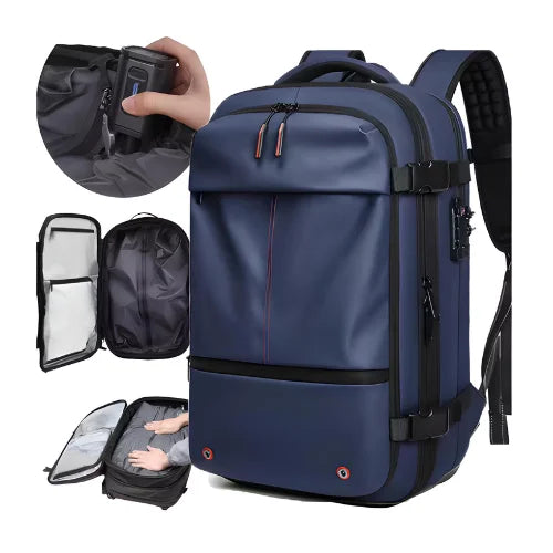 Sac a dos compression sous vide cabine week end