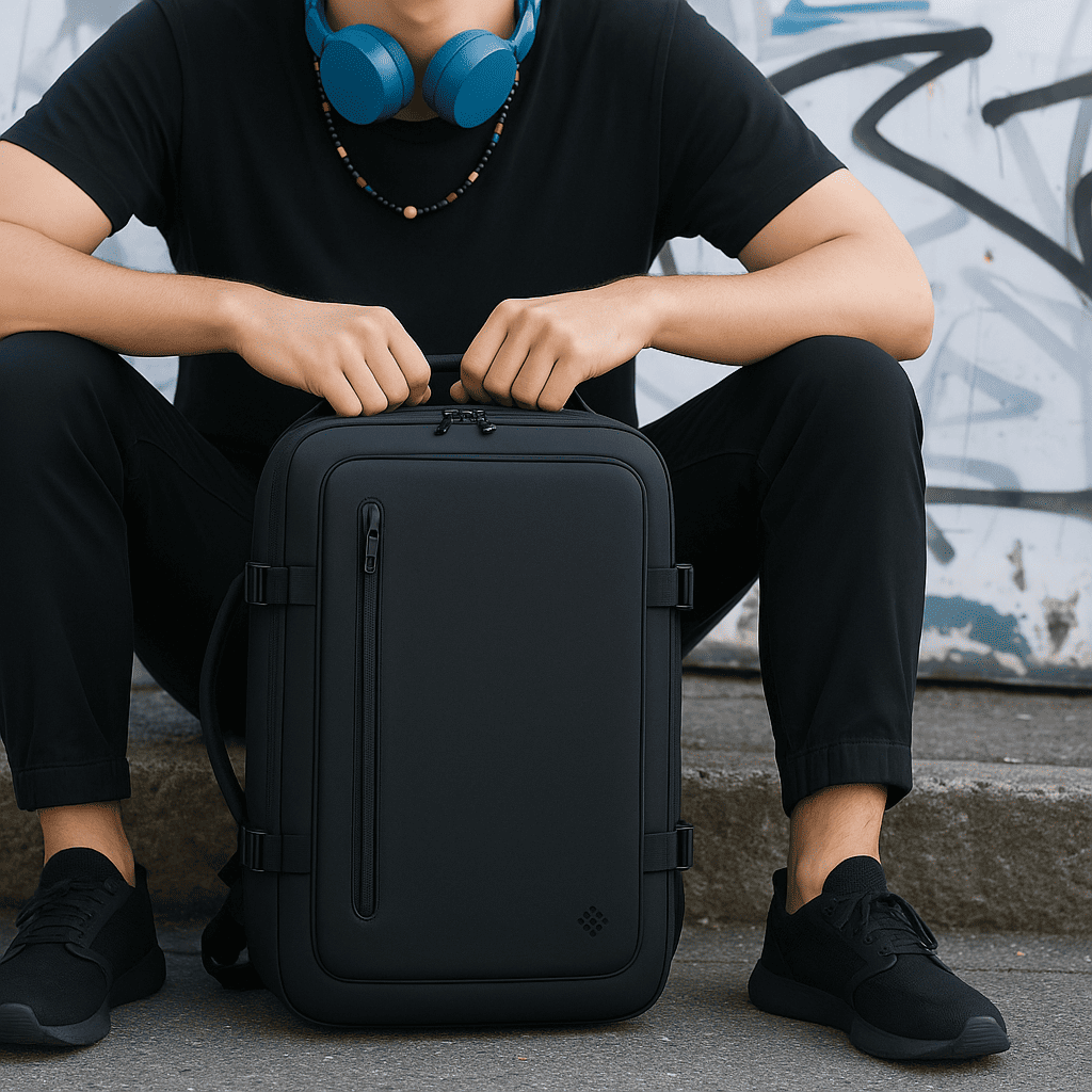 Sac a dos compression sous vide 35L