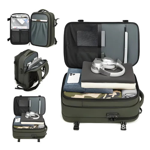 Sac a dos compression sous vide cabine week end