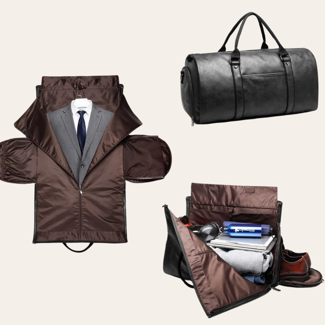 sac de voyage cabine en cuir