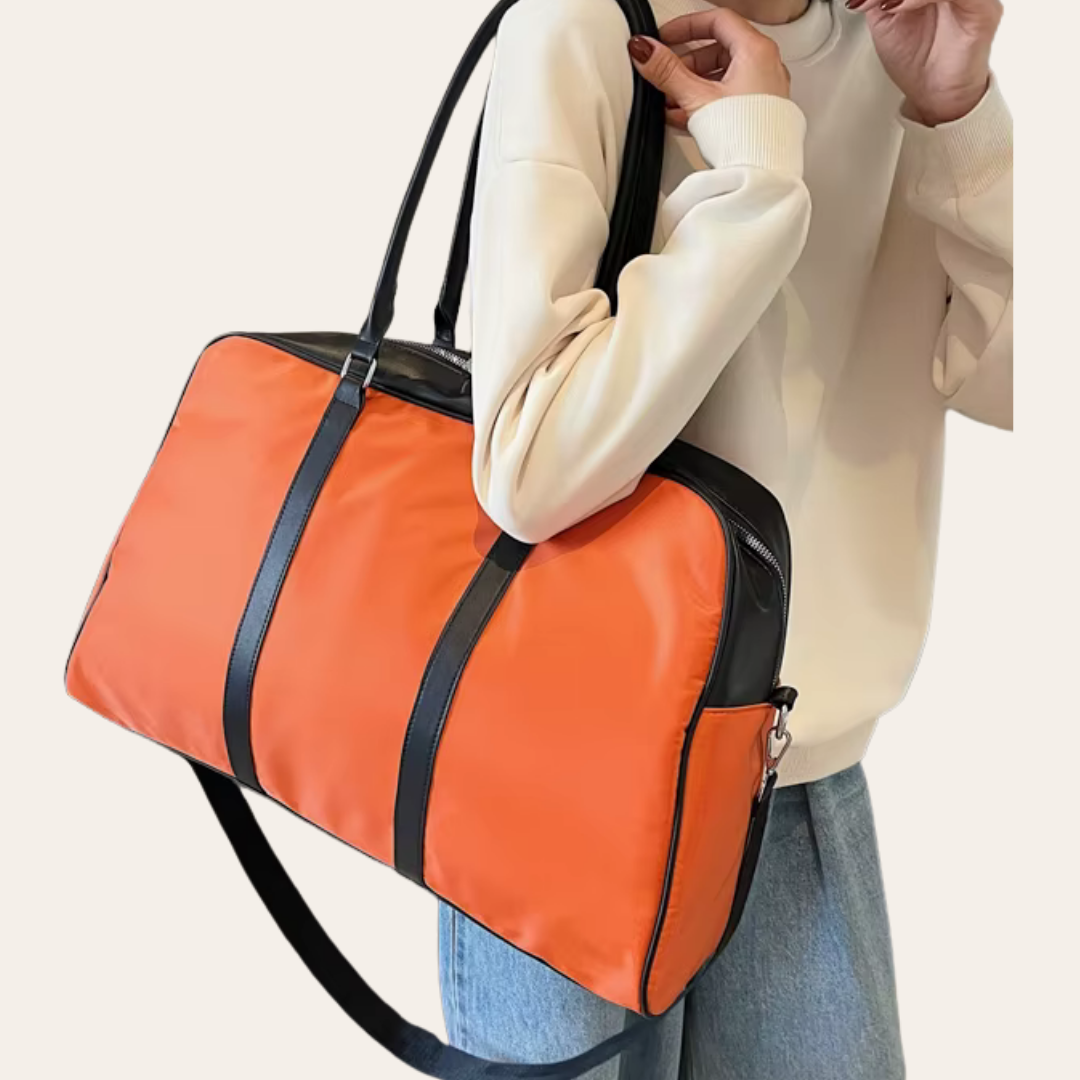 Sac a main bandouliere de voyage cabine week end femme.