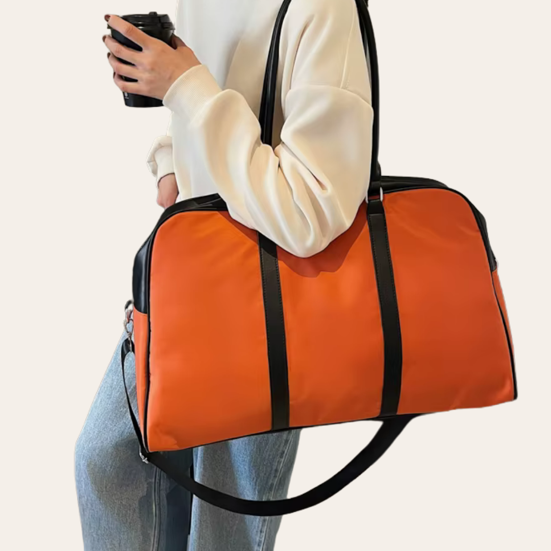 Sac a main bandouliere de voyage cabine week end femme.