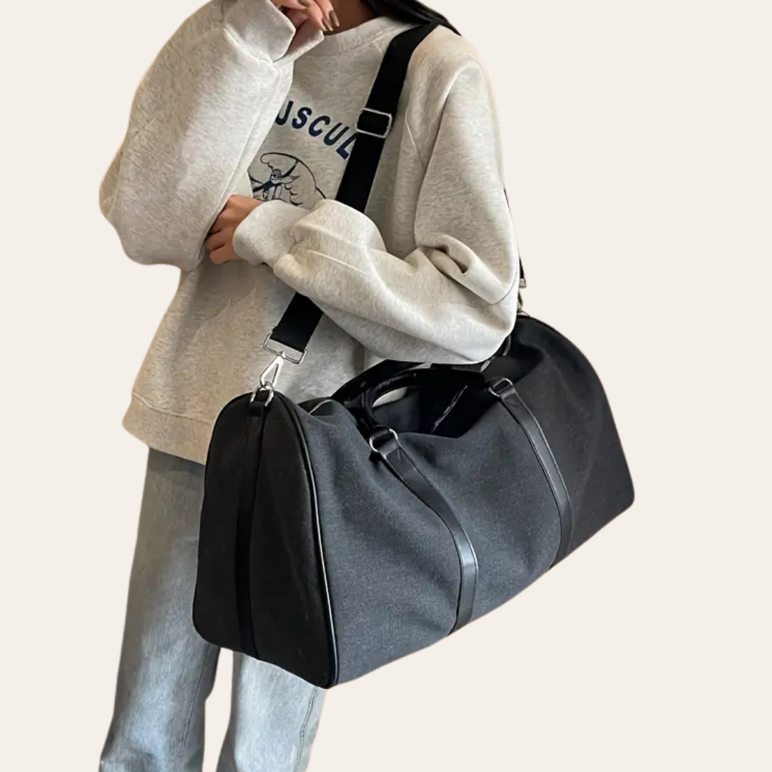 Sac de voyage en tissu cabine week end femme.