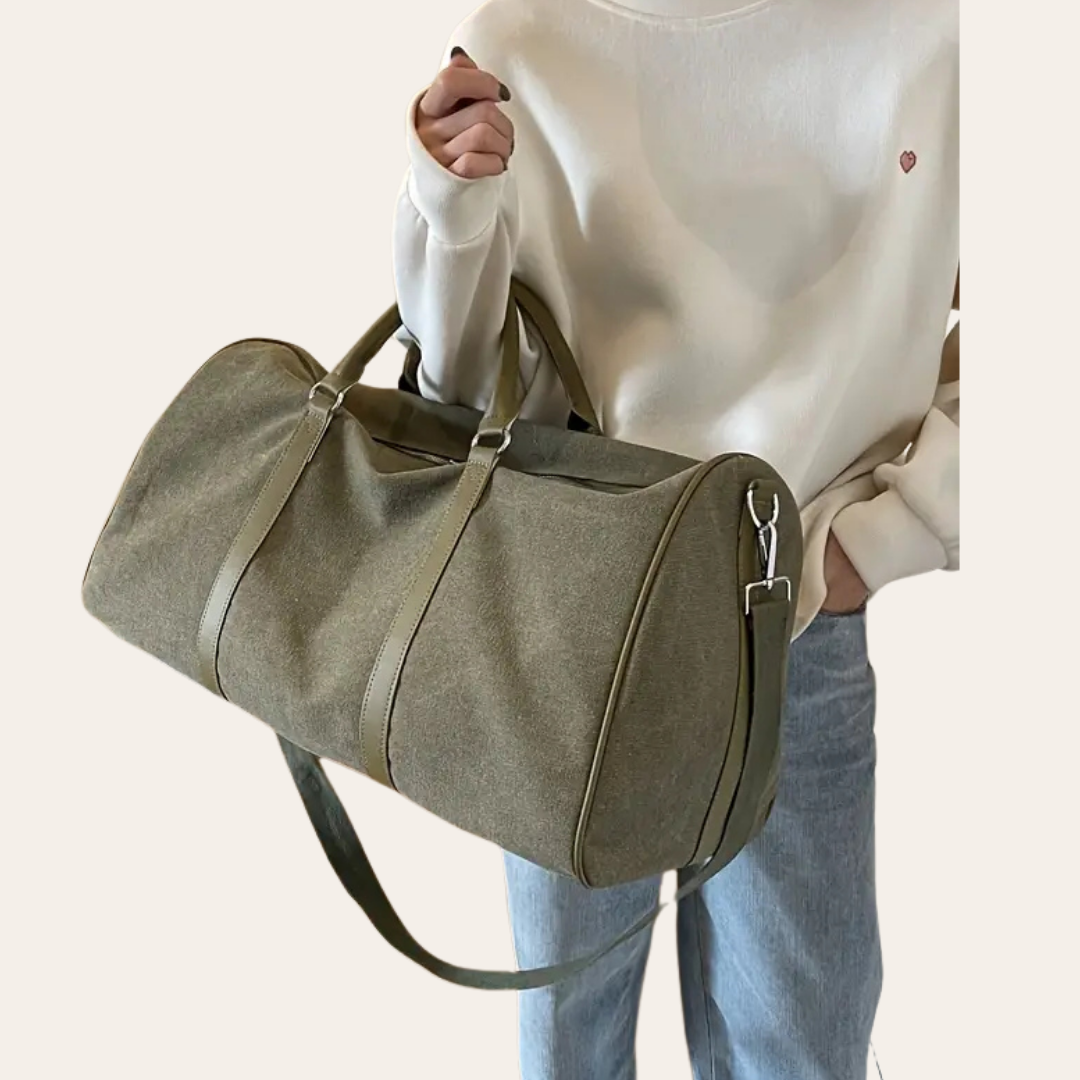 Sac de voyage en tissu cabine week end femme.