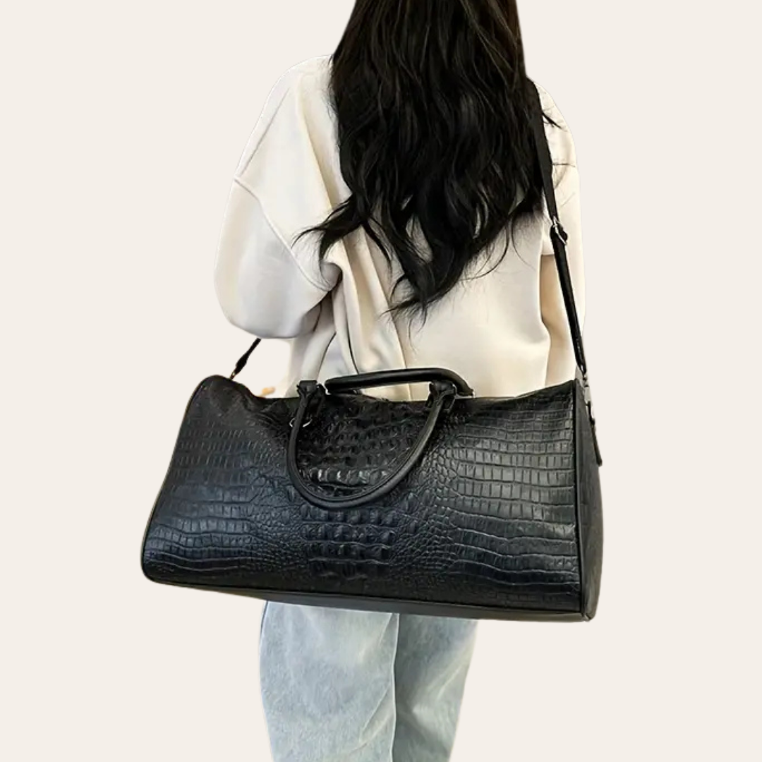 Sac de voyage en cuir femme cabine week.