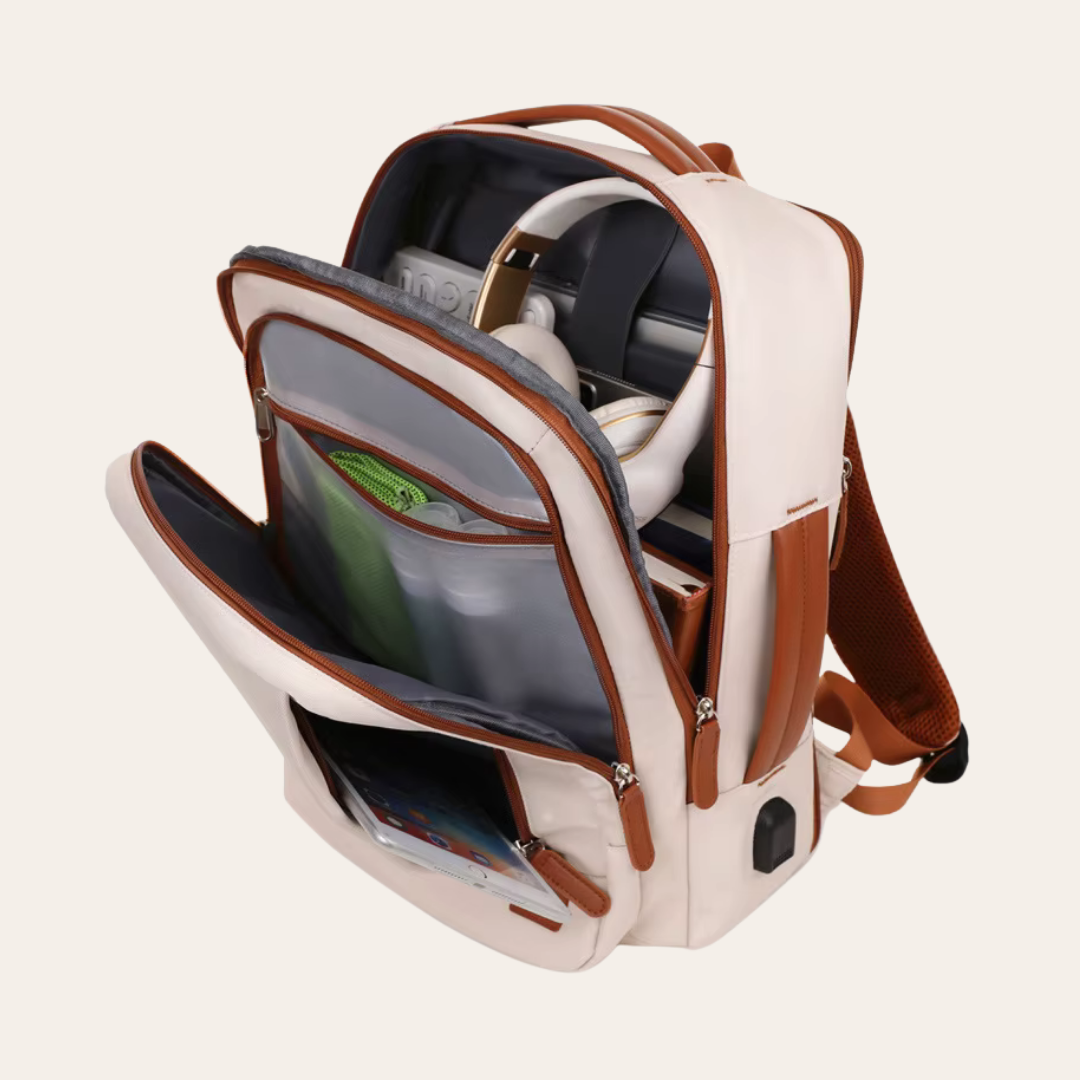 Sac a dos femme ordinateur de voyage cabine week end.