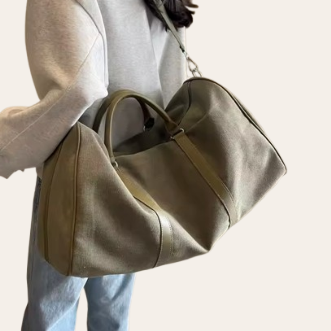 Sac de voyage en tissu cabine week end femme.