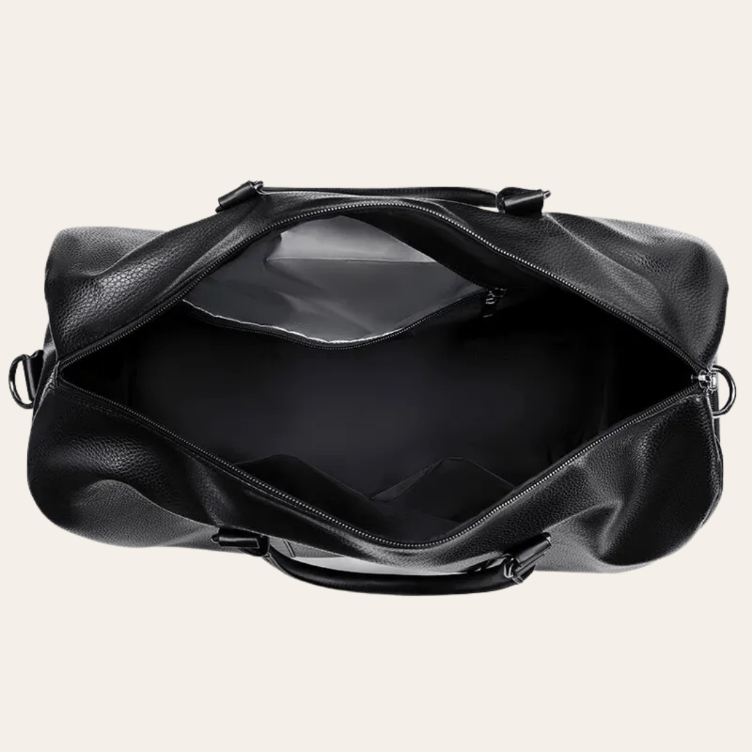 grand sac de voyage cabine en cuir