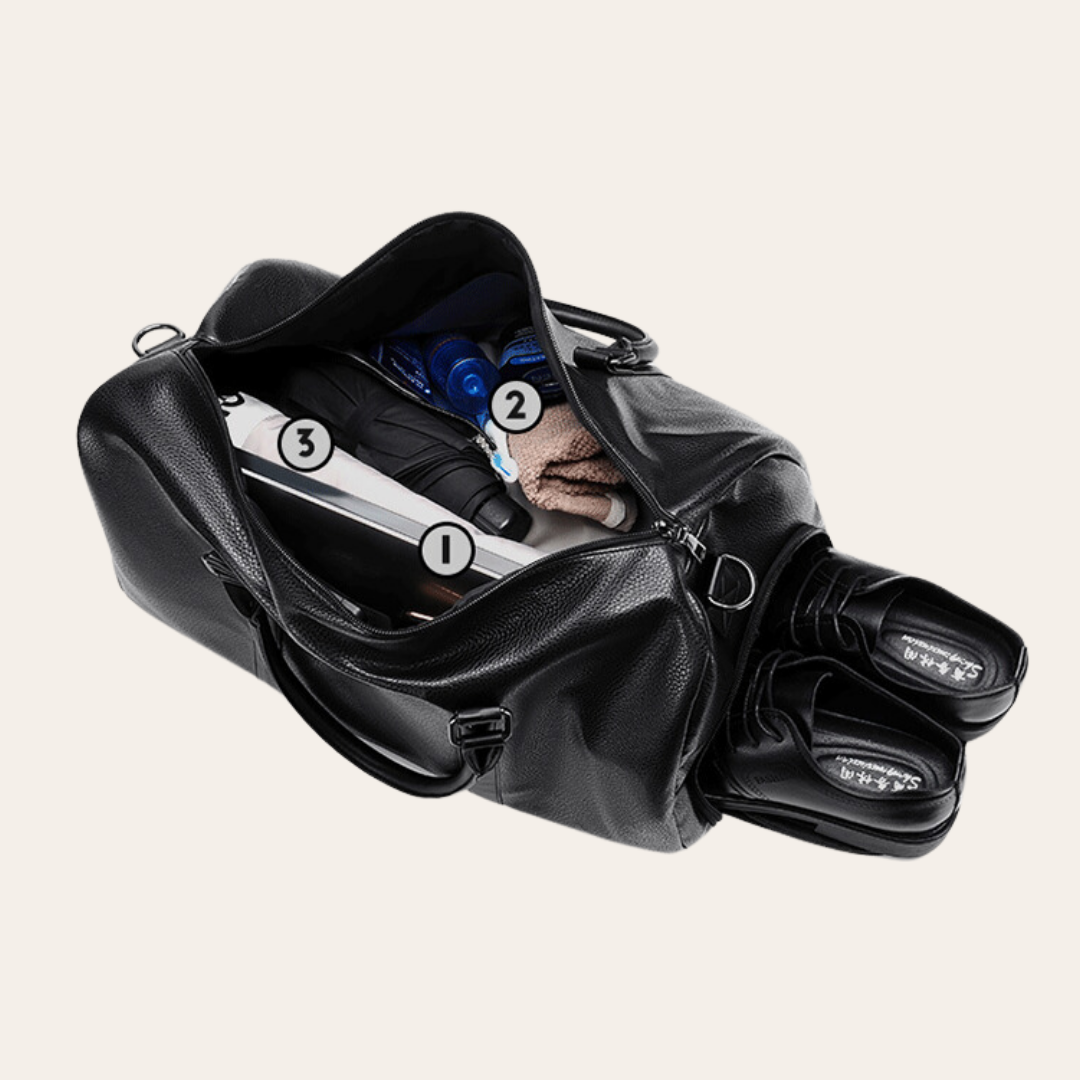 sac de voyage homme en cuir