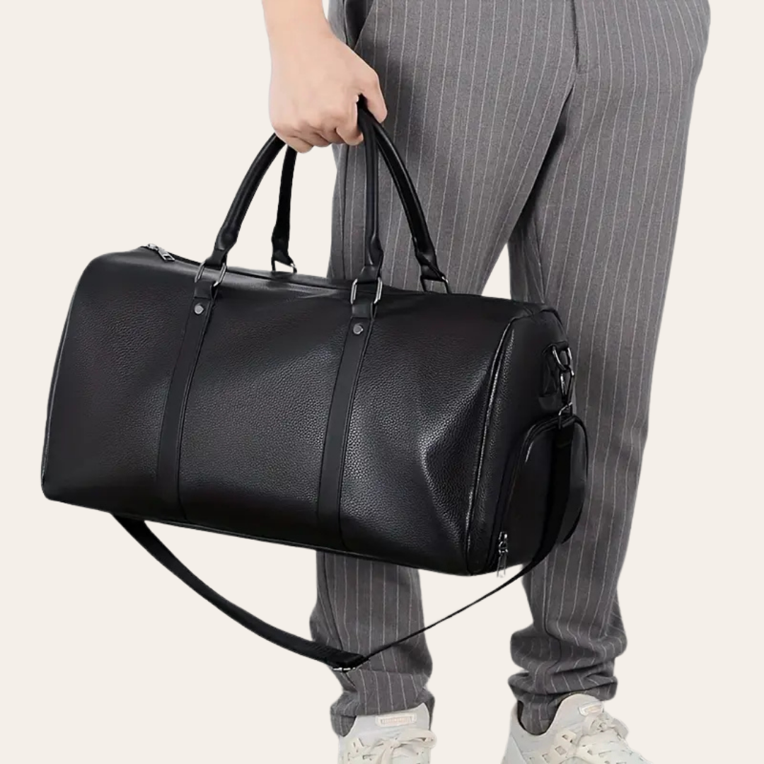 sac de sport en cuir homme