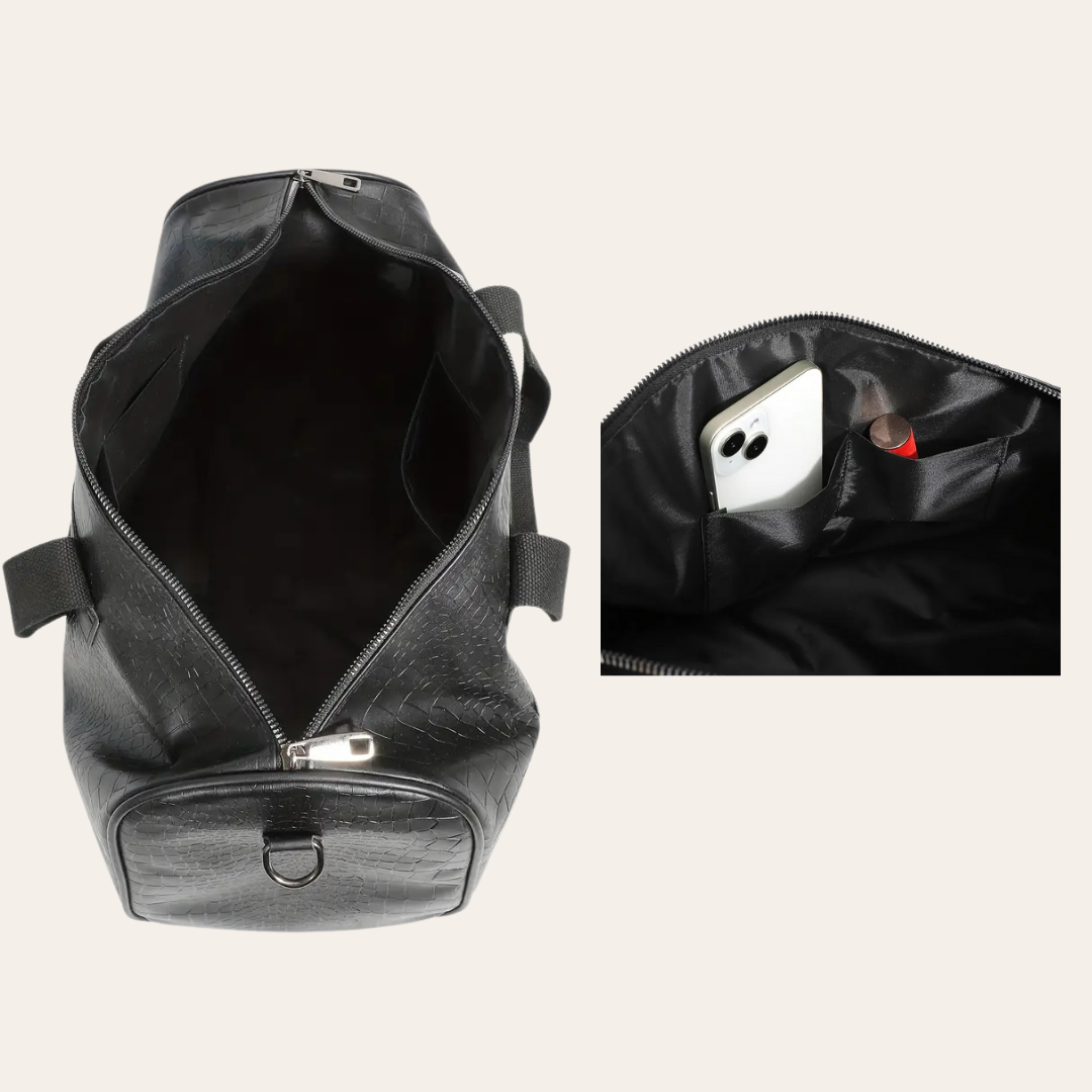 Sac de voyage en cuir femme cabine week.