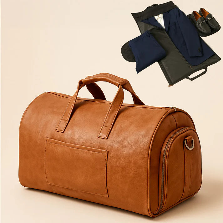 Sac de voyage pliable en cuir – Stampe SV.4™