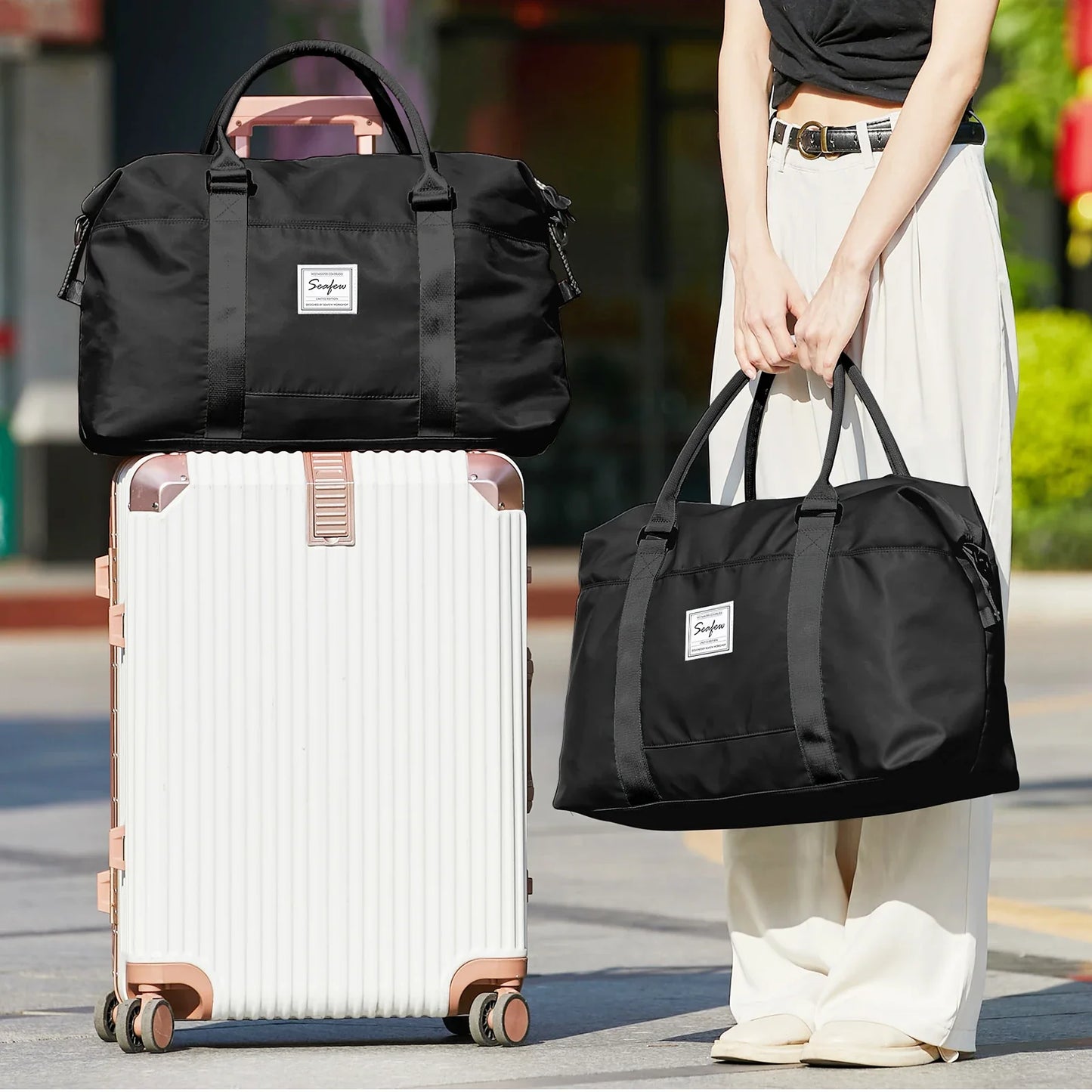 Sac a main a bandoulière cabine léger pour femme