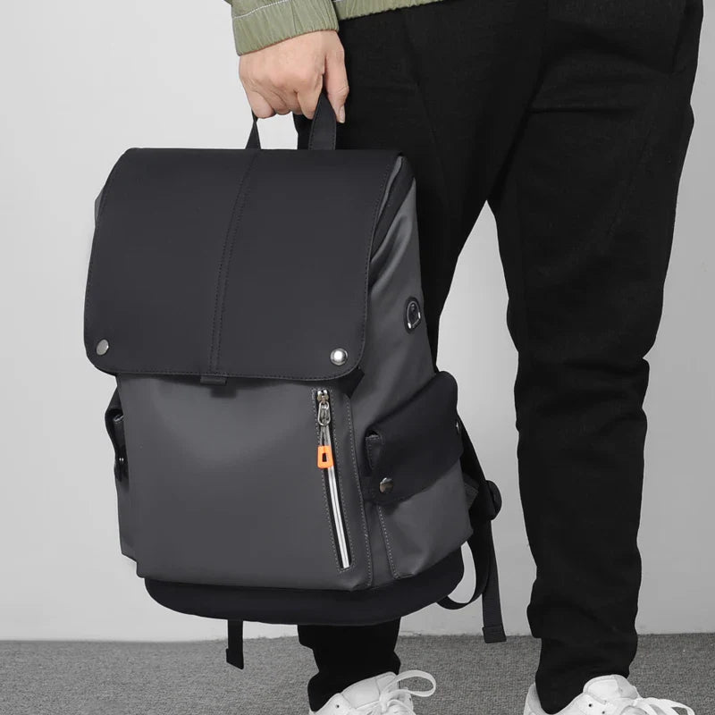 sac a dos homme en cuir pour voyage