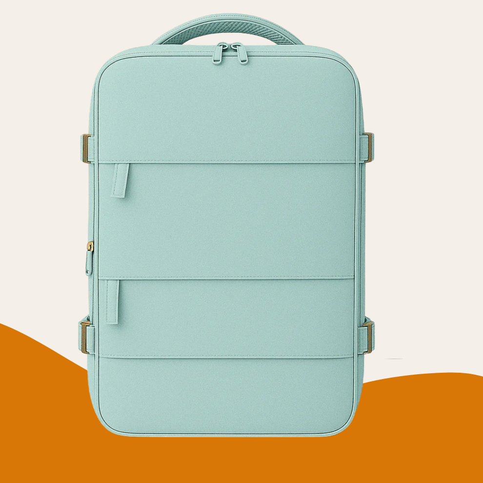 Sac à dos cabine avion 40x20x25 étanche pour femme