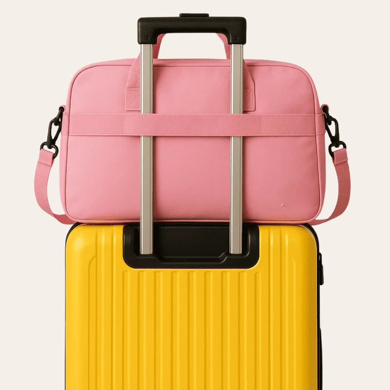 Sac a main rose cabine Format EasyJet extensible pour femme