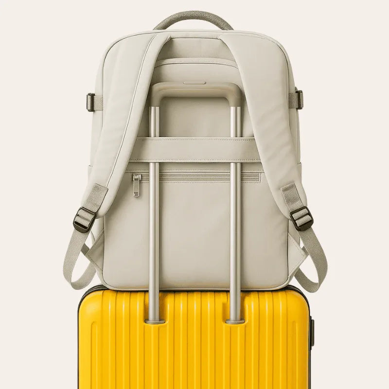 Sac a dos 30 l cabine beige ouverture valise – Format Ryanair