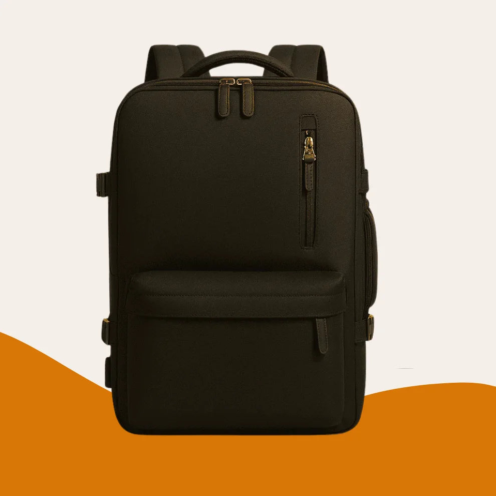 Sac à dos noir cabine 36L Format EasyJet extensible et imperméable