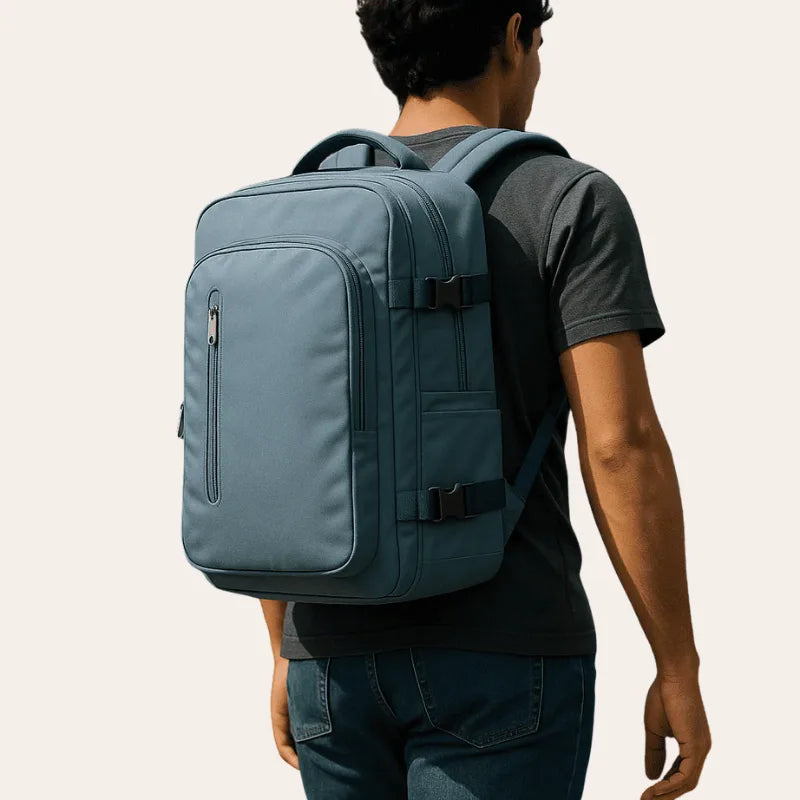 Sac à dos pour bagage cabine ouverture 180° – Format Ryanair