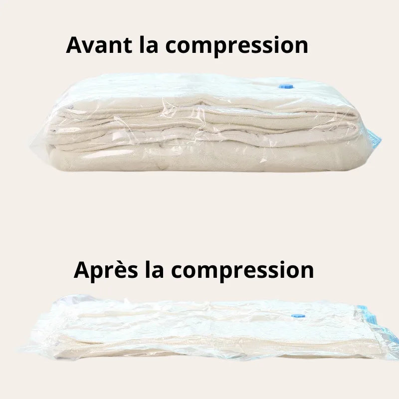 Sacs de rangement sous vide pour vêtements
