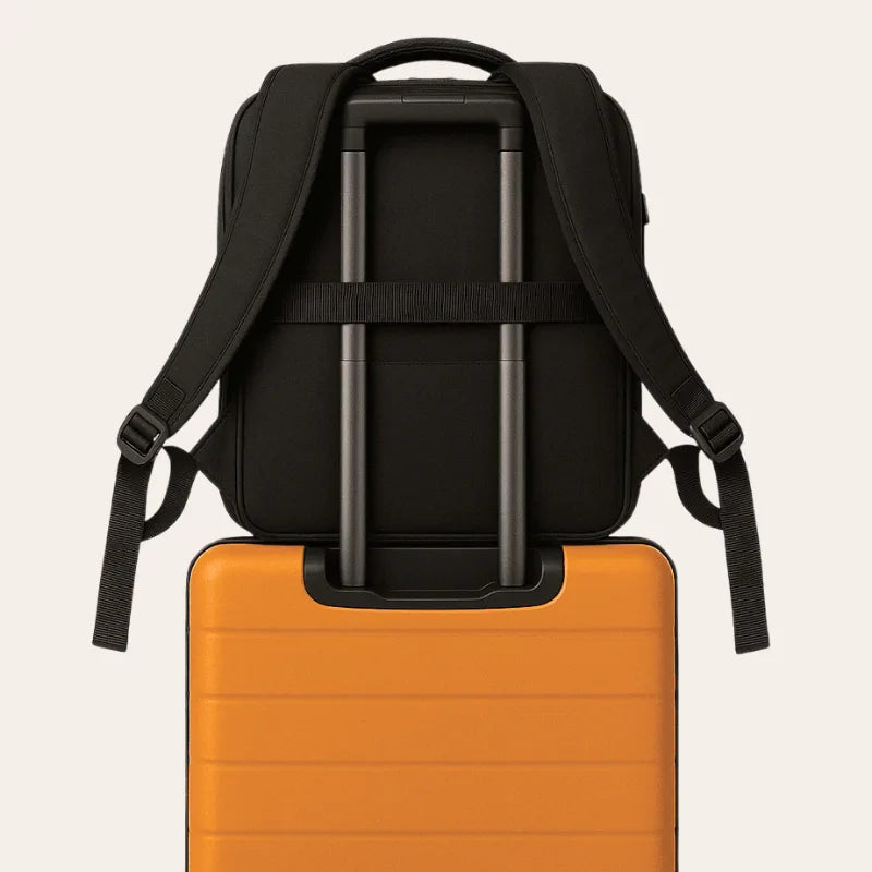 Sac à dos noir cabine 36L Format EasyJet extensible et imperméable