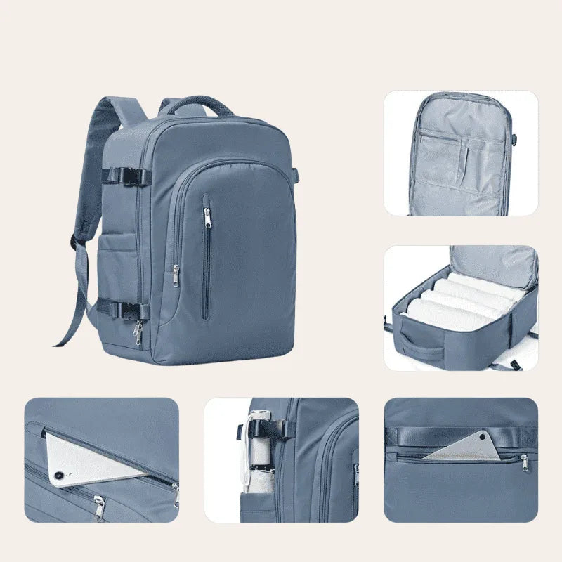 Sac à dos pour bagage cabine ouverture 180° – Format Ryanair