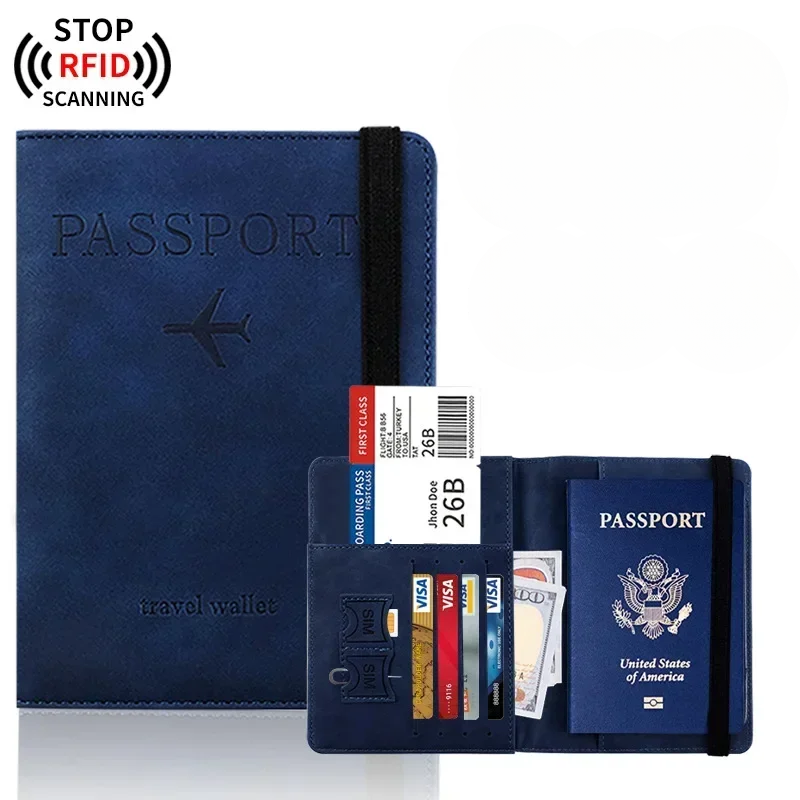 étui à passeport sécurisé RFID