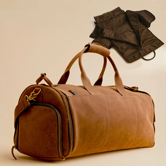 Sac De Voyage Pliable En Cuir – Spirit Of St Louis™