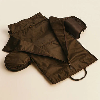 sac à roulettes pliable pour excursions en cuir