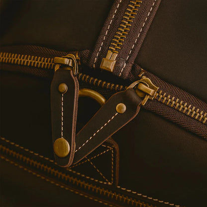 Sac pliable de voyage en cuir à Roulette – The Winnie Mae™