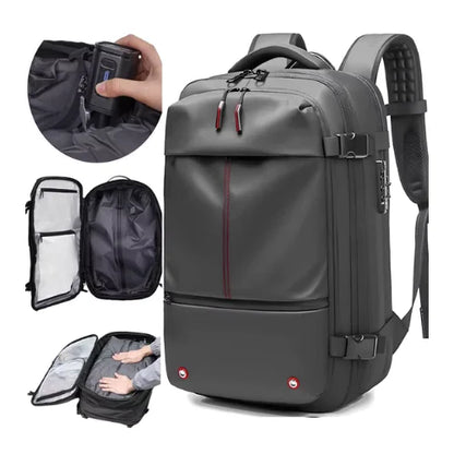Sac a dos compression sous vide cabine week end
