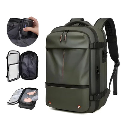 Sac a dos compression sous vide cabine week end