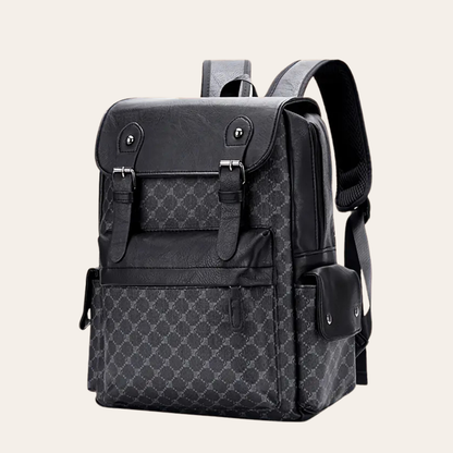 Sac à dos de voyage cabine week-end en cuir homme.