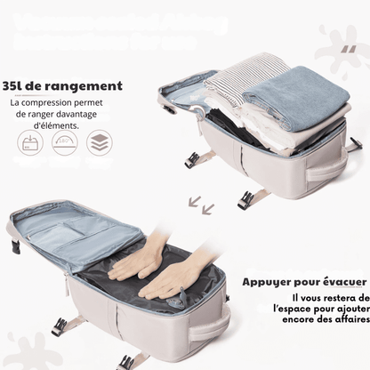 Sac a dos compressible 35L format Ryanair