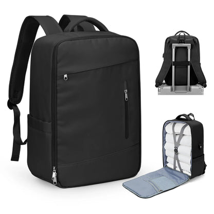 Sac a dos noir cabine Format EasyJet avec port USB