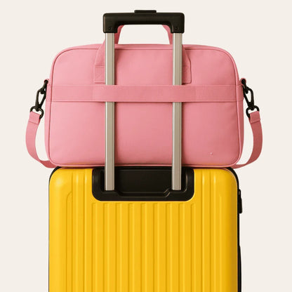 Sac a main rose cabine Format  EasyJet extensible pour femme