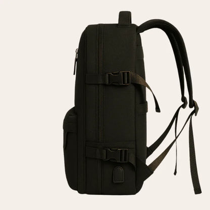 Sac à dos noir cabine 36L Format EasyJet extensible et imperméable