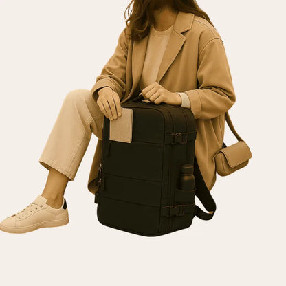 Sac A Dos Noir Cabine Imperméable – Format Ryanair