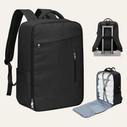 Sac a dos noir cabine Format EasyJet avec port USB