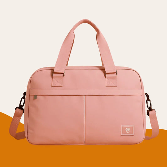 Sac a main rose cabine Format  EasyJet extensible pour femme