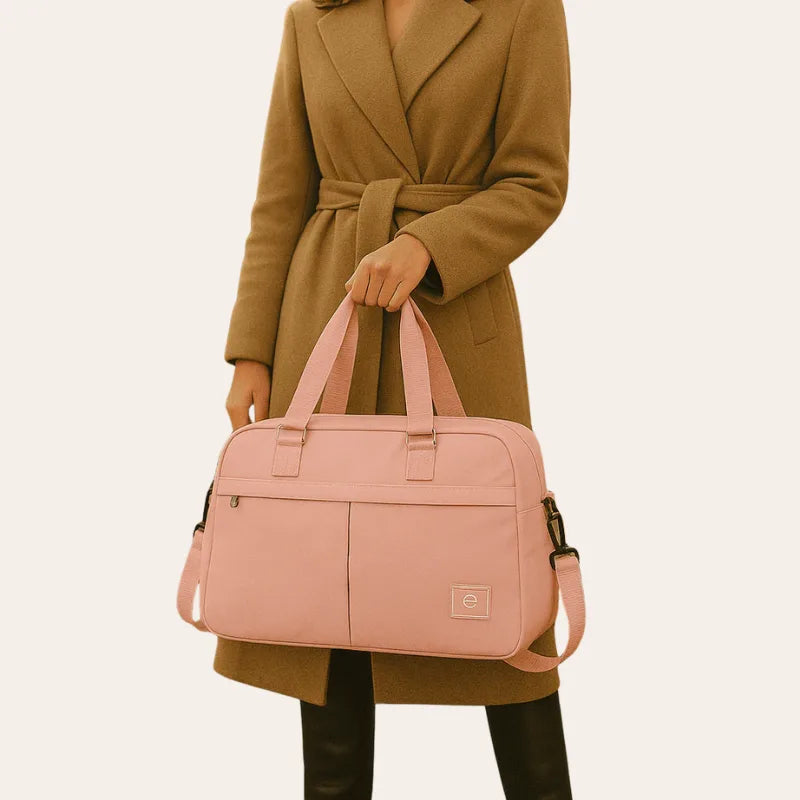 Sac a main rose cabine Format  EasyJet extensible pour femme