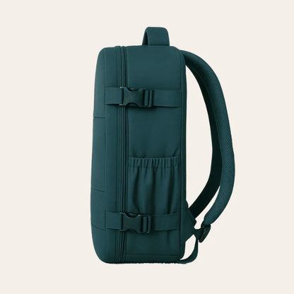 Sac à dos cabine vert - compartiment chaussures – Format Ryanair
