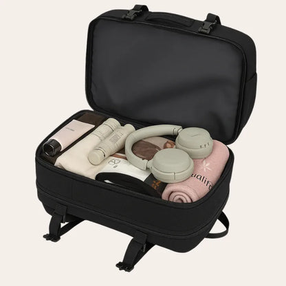 Sac à dos noir cabine 36L Format EasyJet extensible et imperméable